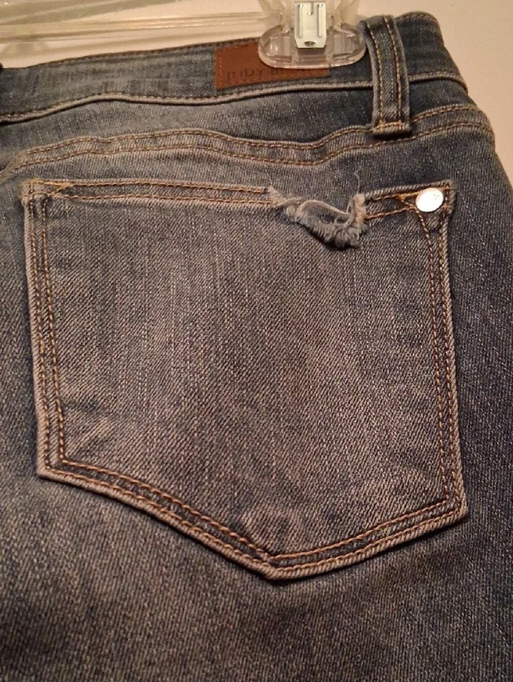 Distressed Skinny Fit Judy Blue Jeans